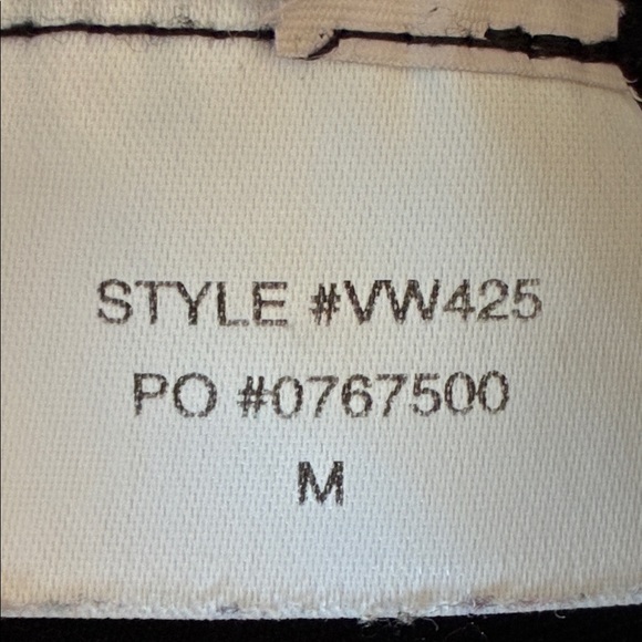 VUORI Women Medium Black Halo Essential Wideleg Track Pants Drawcord Waist - Picture 14 of 14